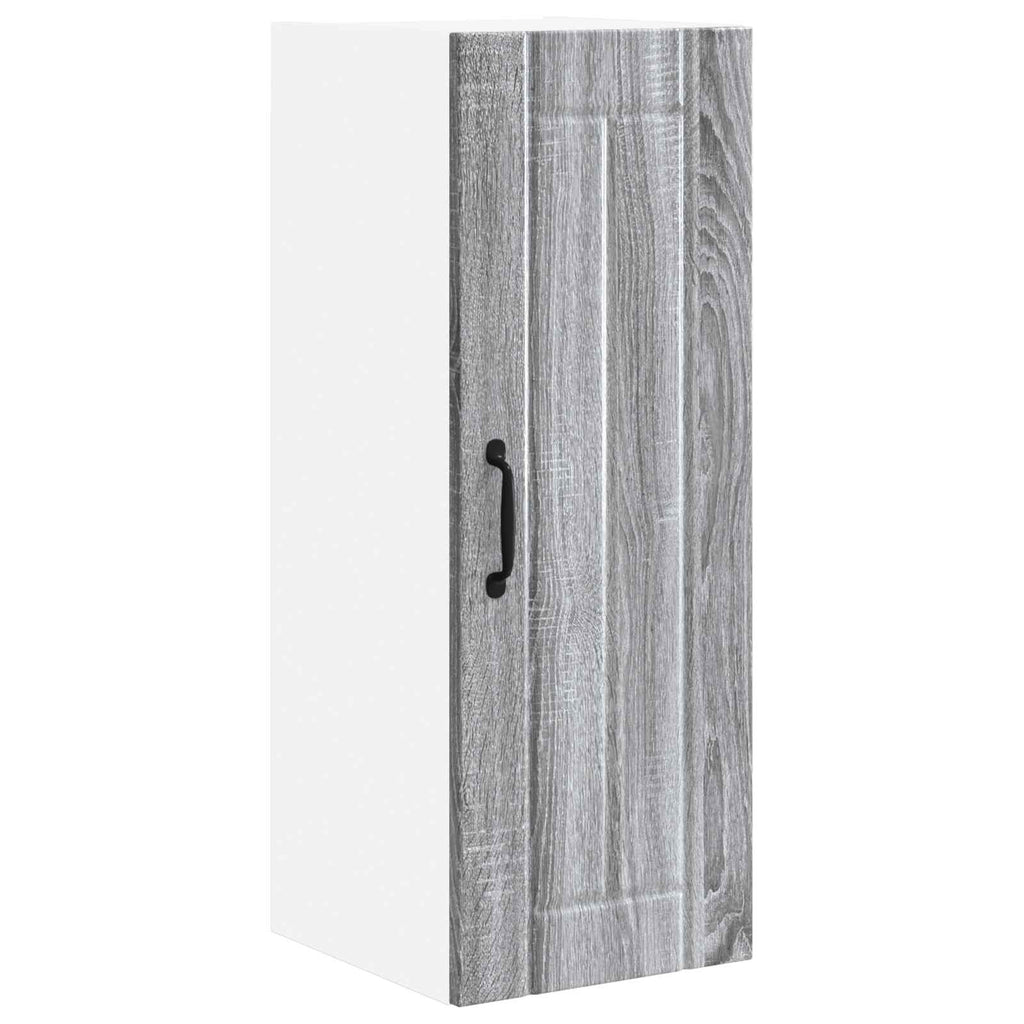 vidaXL Szafka ścienna LUCCA 2 pcs Szary Sonoma 30 x 31 x 80 cm