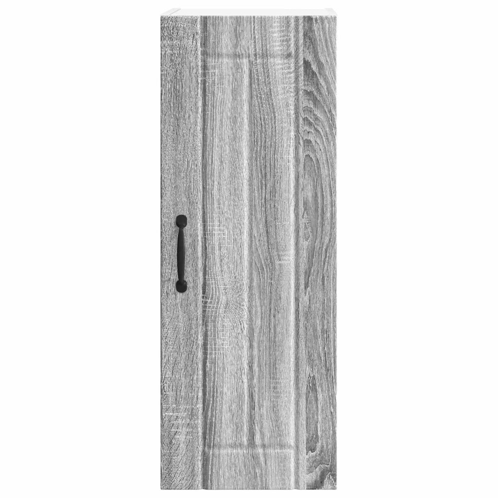 vidaXL Szafka ścienna LUCCA 2 pcs Szary Sonoma 30 x 31 x 80 cm