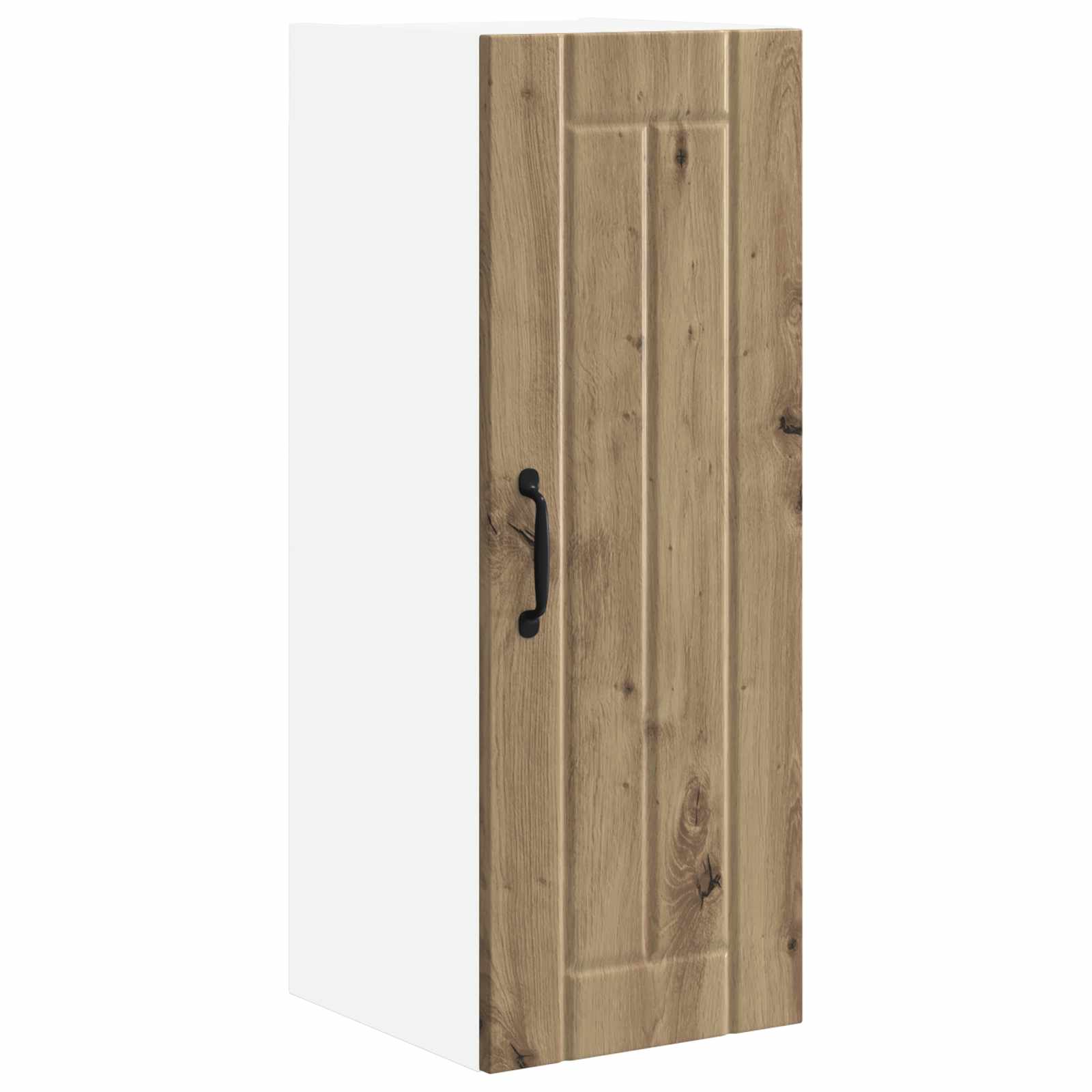 vidaXL Szafka ścienna LUCCA 2 pcs Dąb artisan 30 x 31 x 80 cm