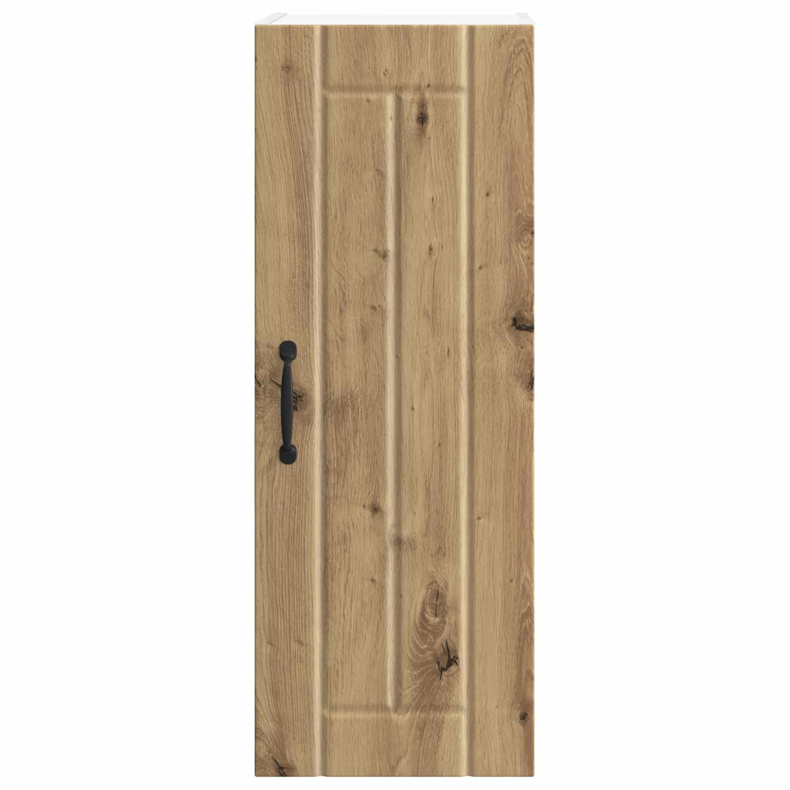 vidaXL Szafka ścienna LUCCA 2 pcs Dąb artisan 30 x 31 x 80 cm