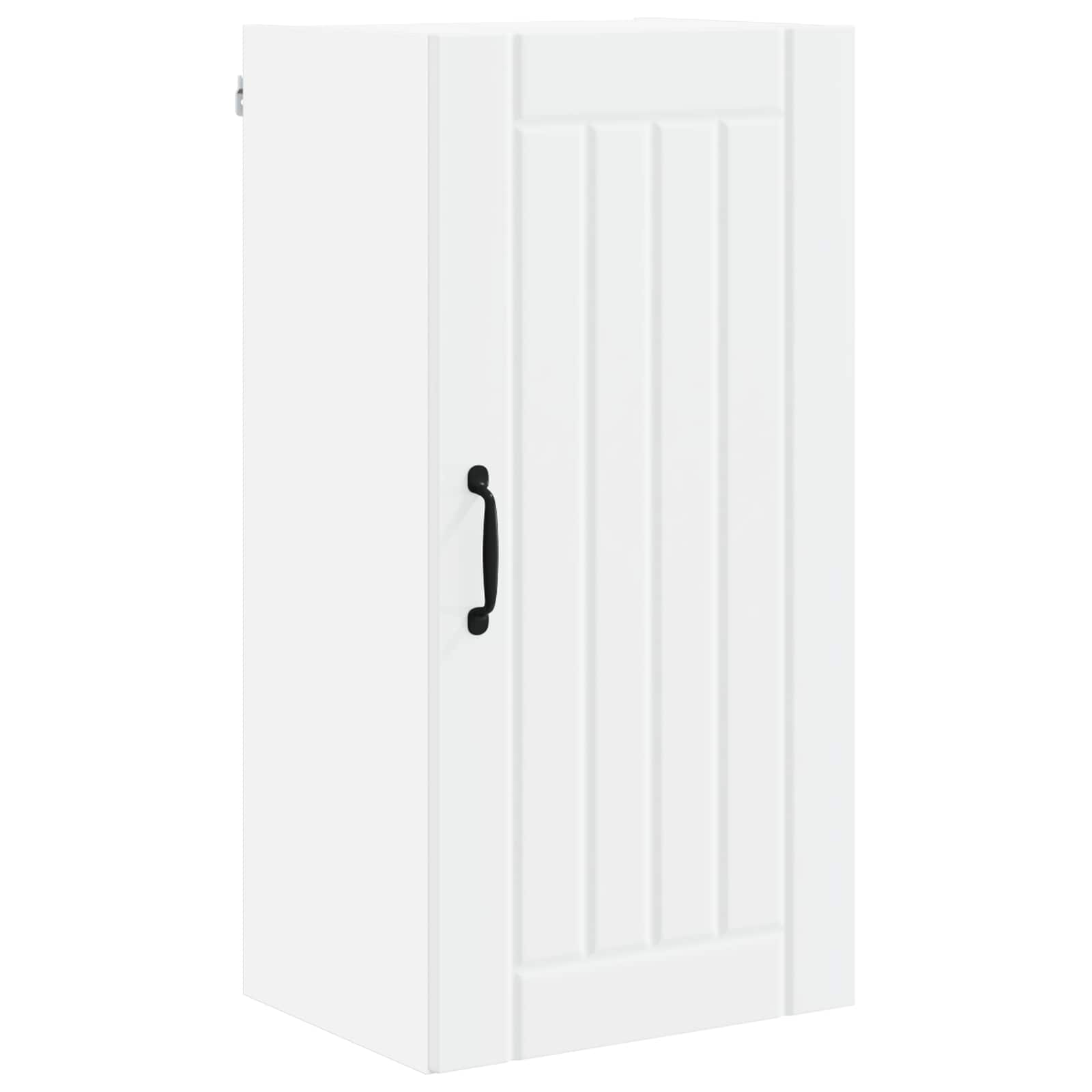 vidaXL Szafka ścienna LUCCA Biały 40 x 31 x 80 cm Drewno inżynieryjne