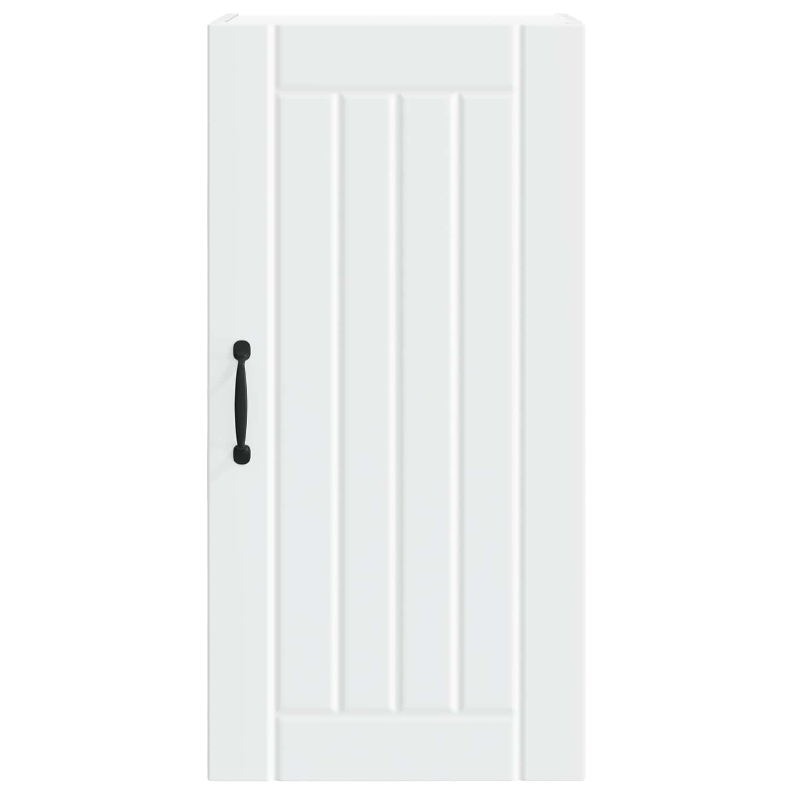 vidaXL Szafka ścienna LUCCA Biały 40 x 31 x 80 cm Drewno inżynieryjne
