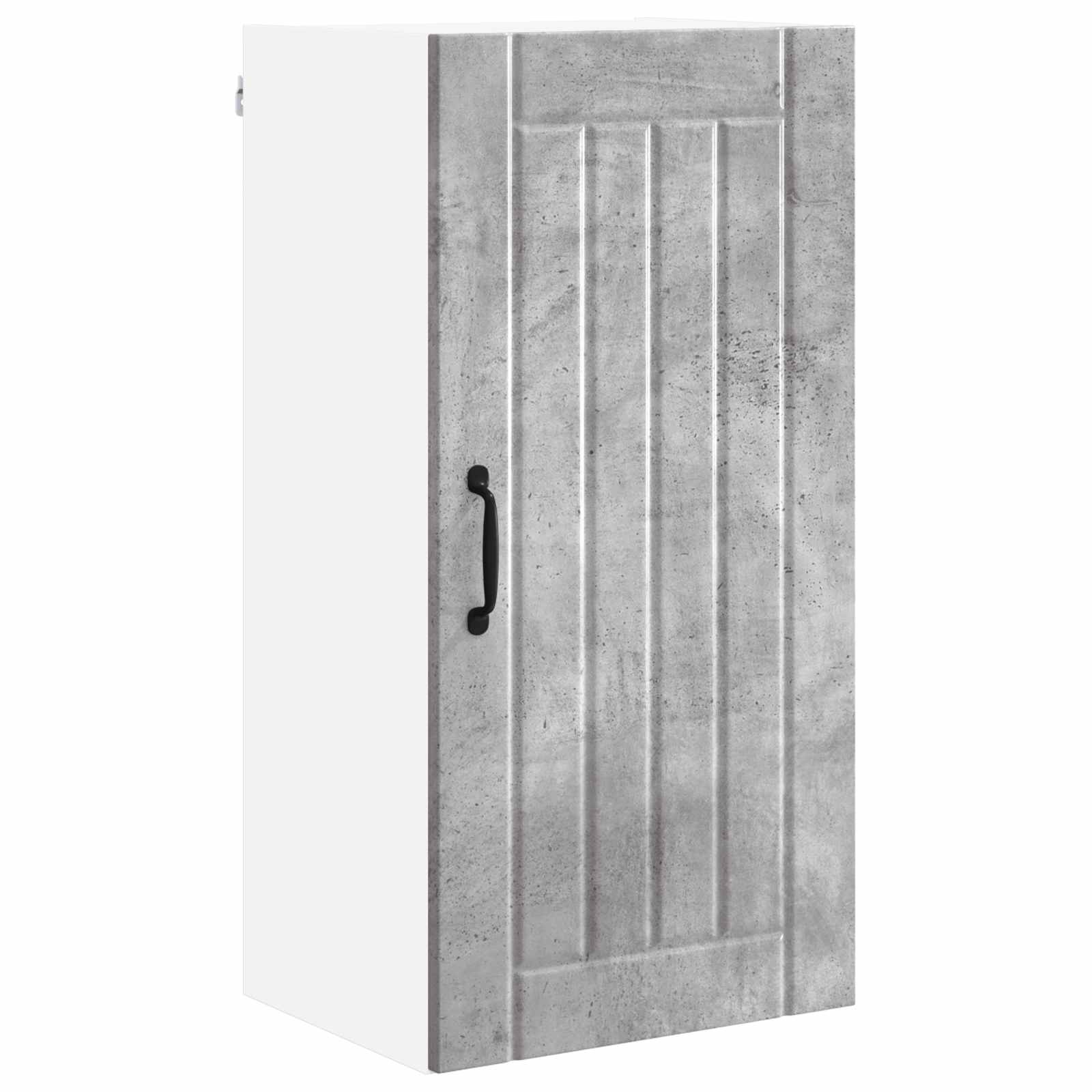 vidaXL Szafka ścienna LUCCA Betonowy szary 40 x 31 x 80 cm