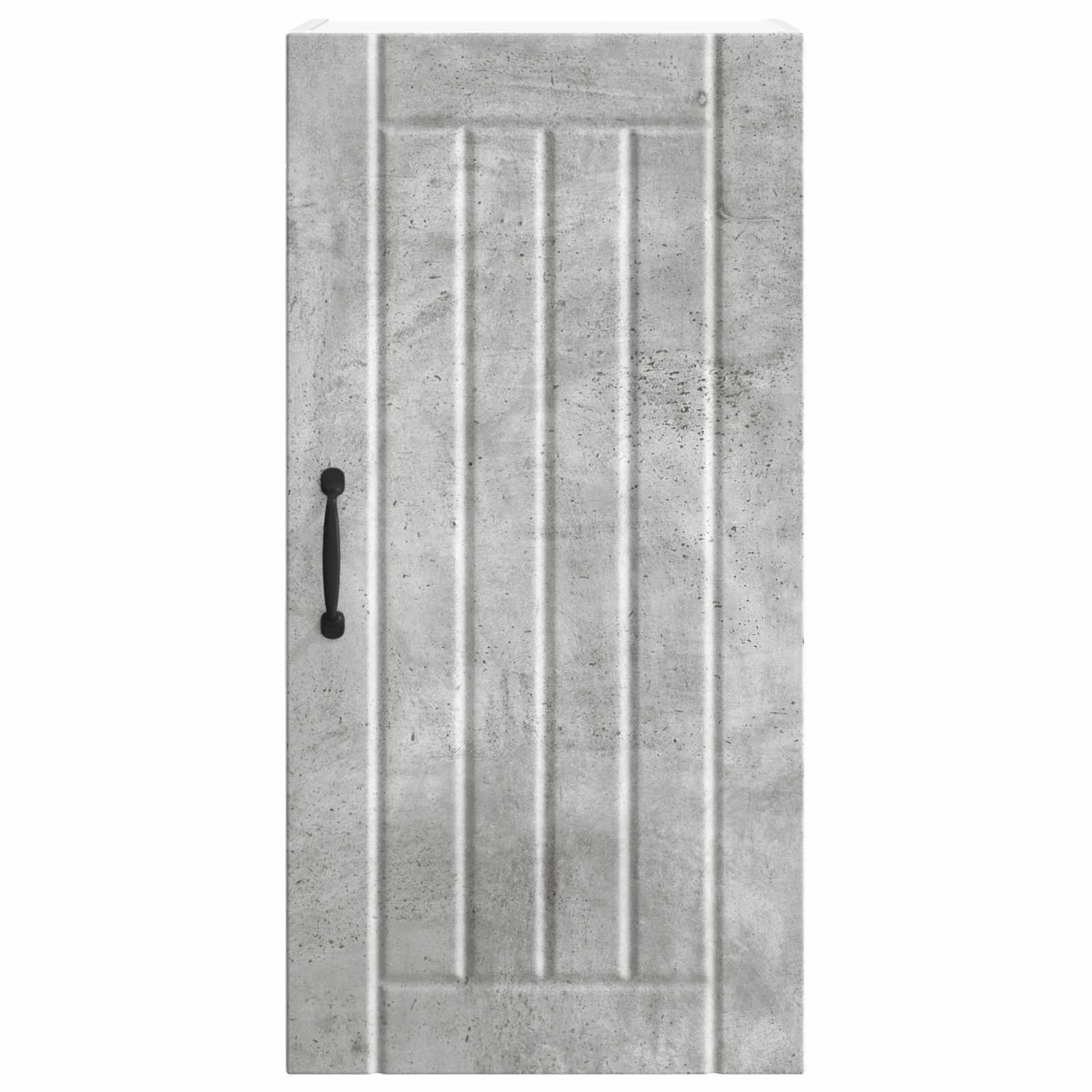 vidaXL Szafka ścienna LUCCA Betonowy szary 40 x 31 x 80 cm