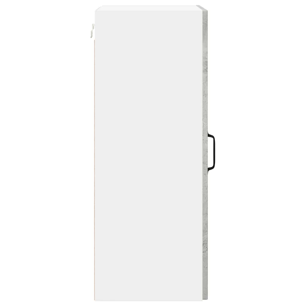 vidaXL Szafka ścienna LUCCA Betonowy szary 40 x 31 x 80 cm