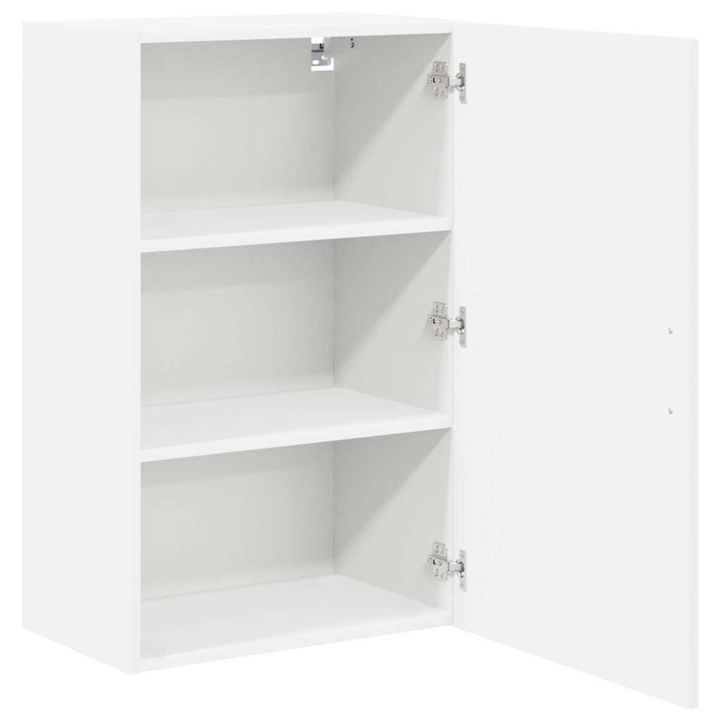 vidaXL Szafka ścienna LUCCA Biały 50 x 31 x 80 cm Drewno inżynieryjne