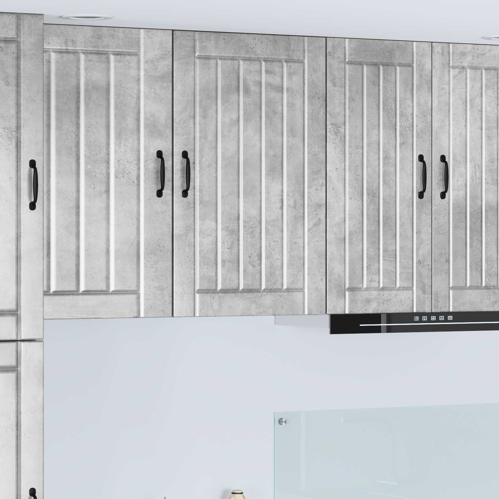 vidaXL Szafka ścienna LUCCA Betonowy szary 50 x 31 x 80 cm