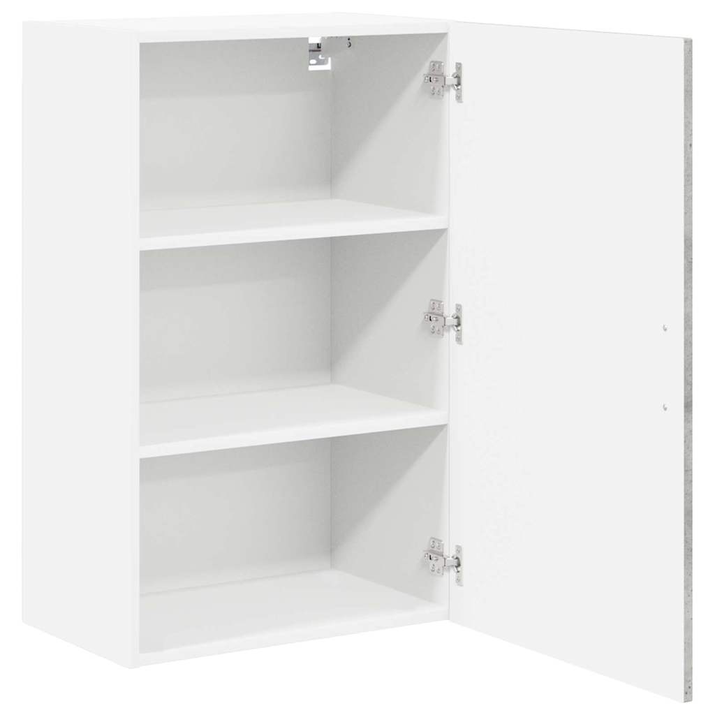 vidaXL Szafka ścienna LUCCA Betonowy szary 50 x 31 x 80 cm