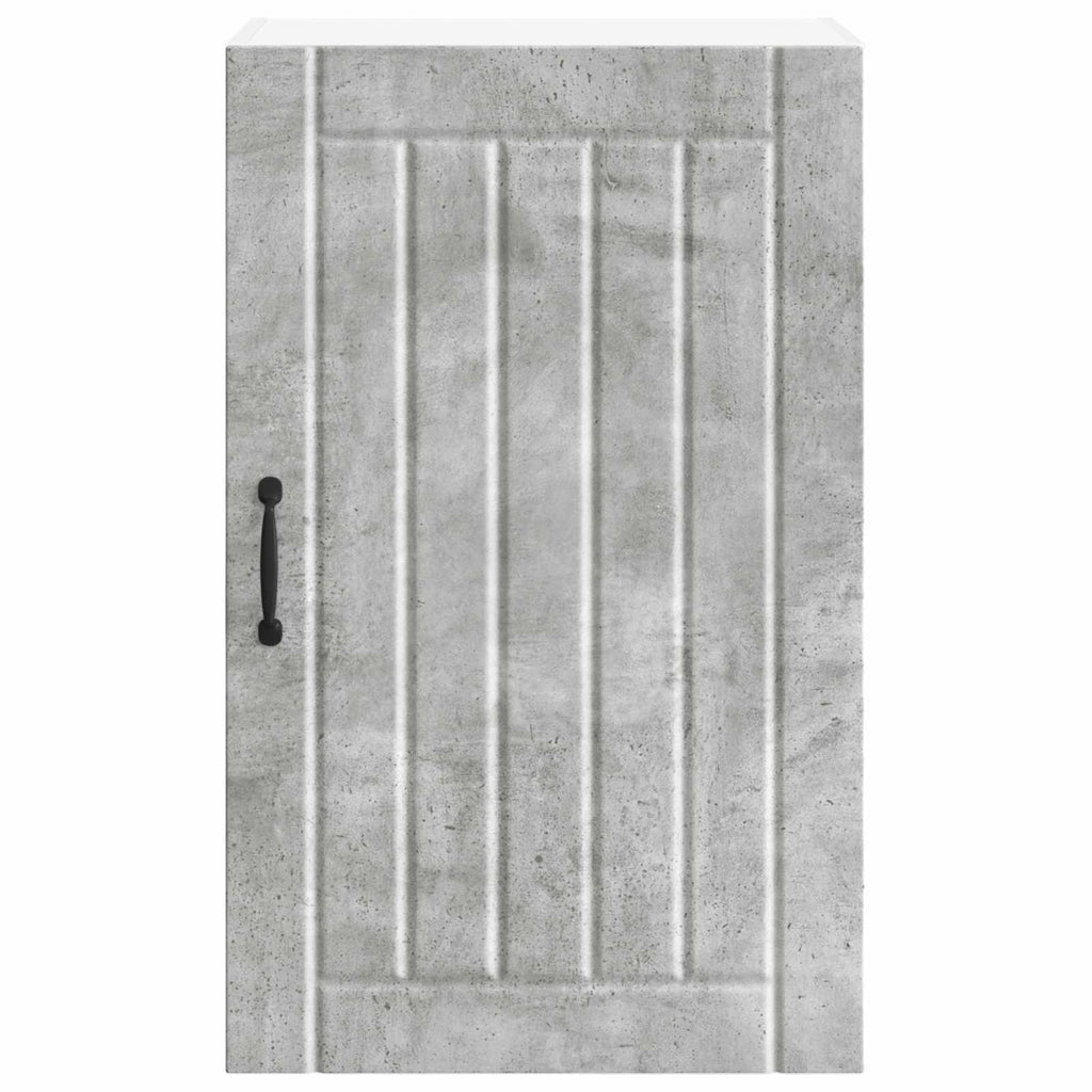 vidaXL Szafka ścienna LUCCA Betonowy szary 50 x 31 x 80 cm