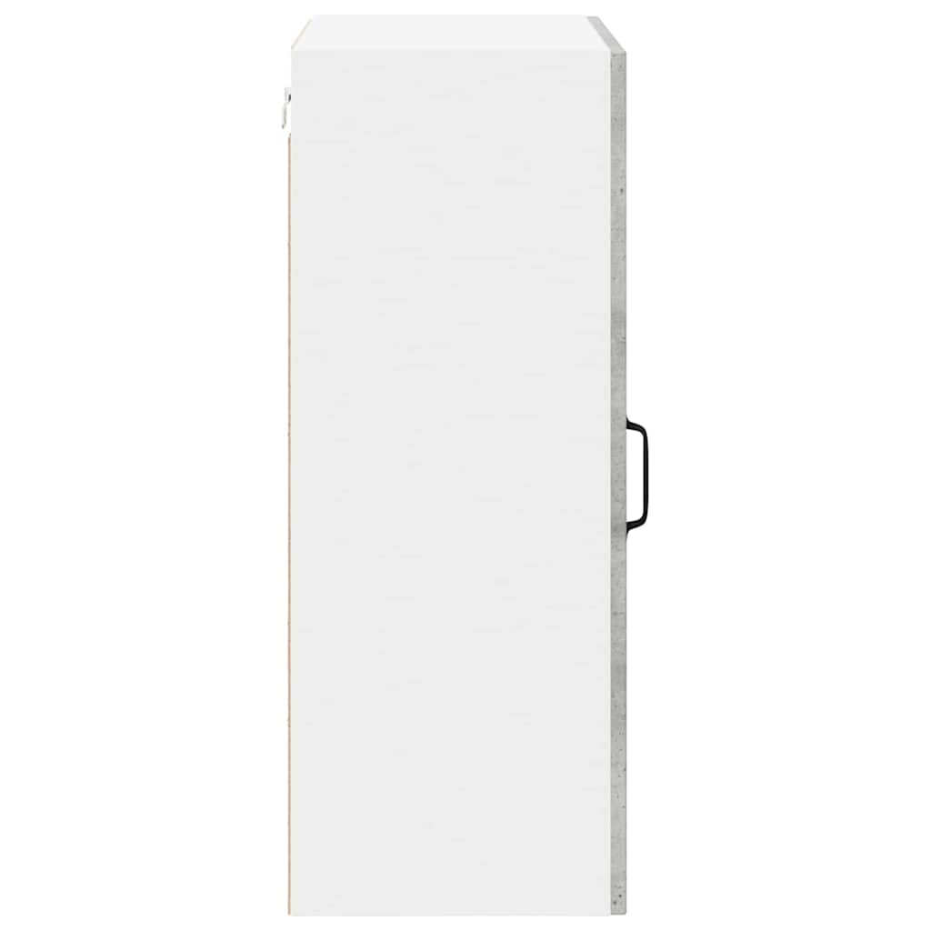 vidaXL Szafka ścienna LUCCA Betonowy szary 50 x 31 x 80 cm