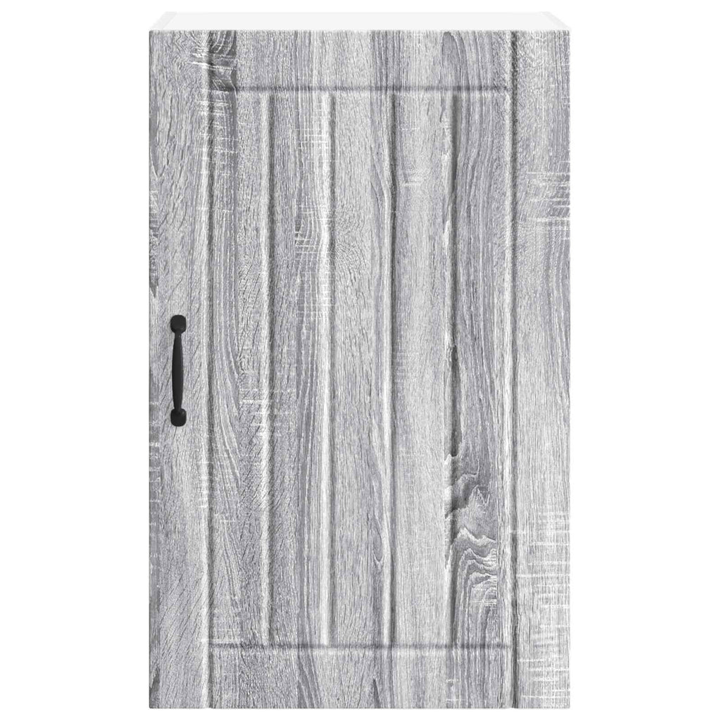 vidaXL Szafka ścienna LUCCA Szary Sonoma 50 x 31 x 80 cm