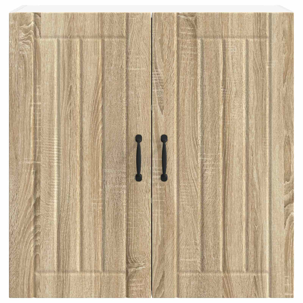 vidaXL Szafka ścienna LUCCA dąb Sonoma 80 x 31 x 80 cm