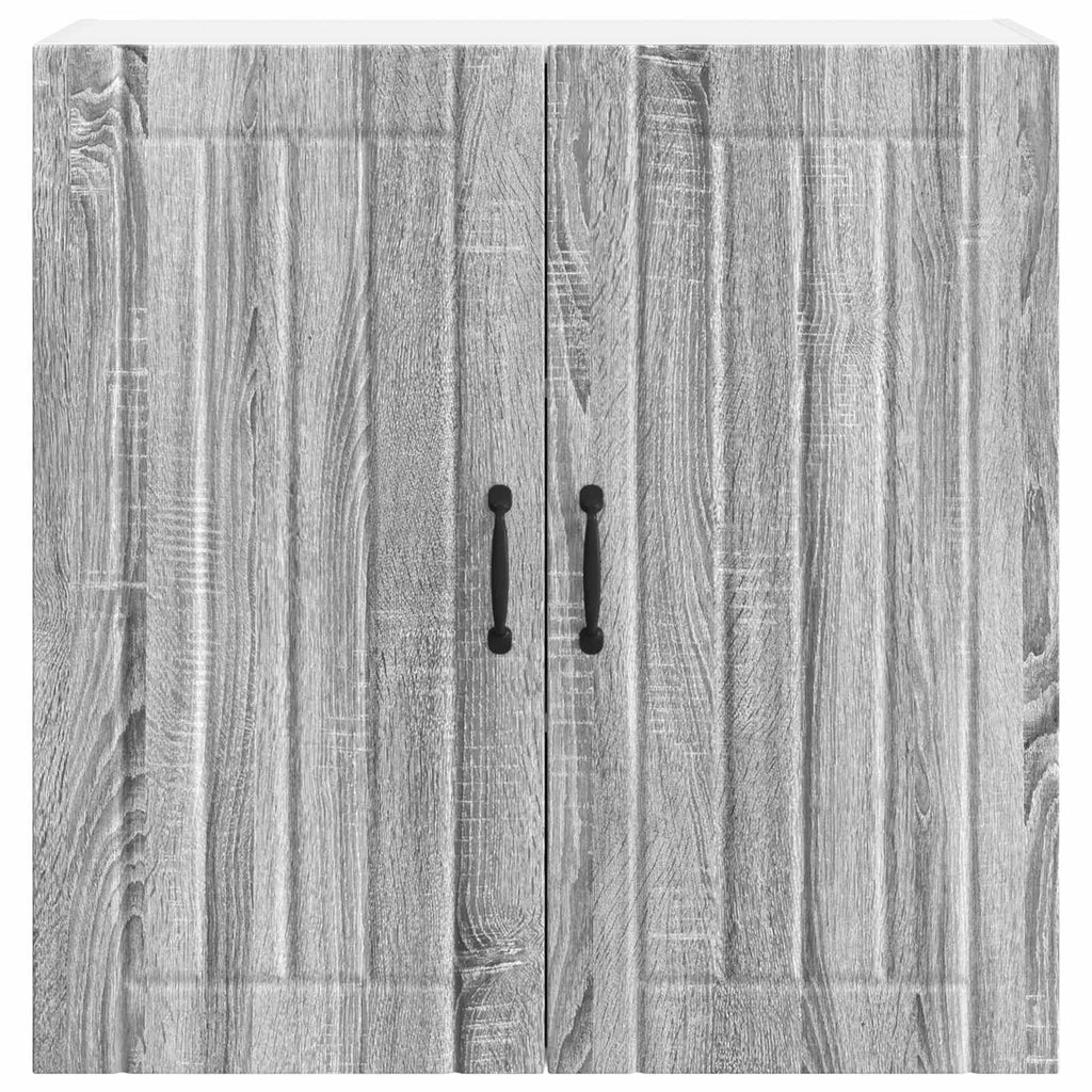 vidaXL Szafka ścienna LUCCA Szary Sonoma 80 x 31 x 80 cm