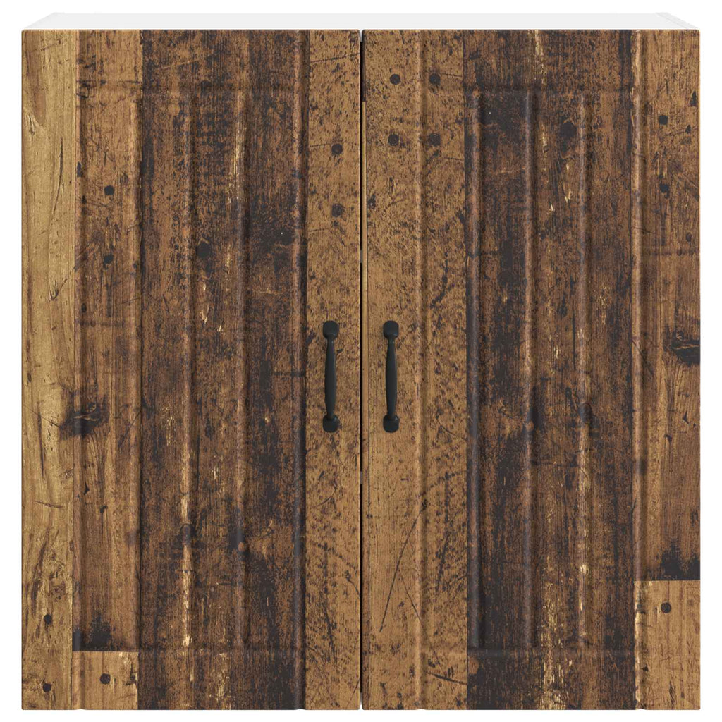 vidaXL Szafka ścienna LUCCA Stare drewno 80 x 31 x 80 cm