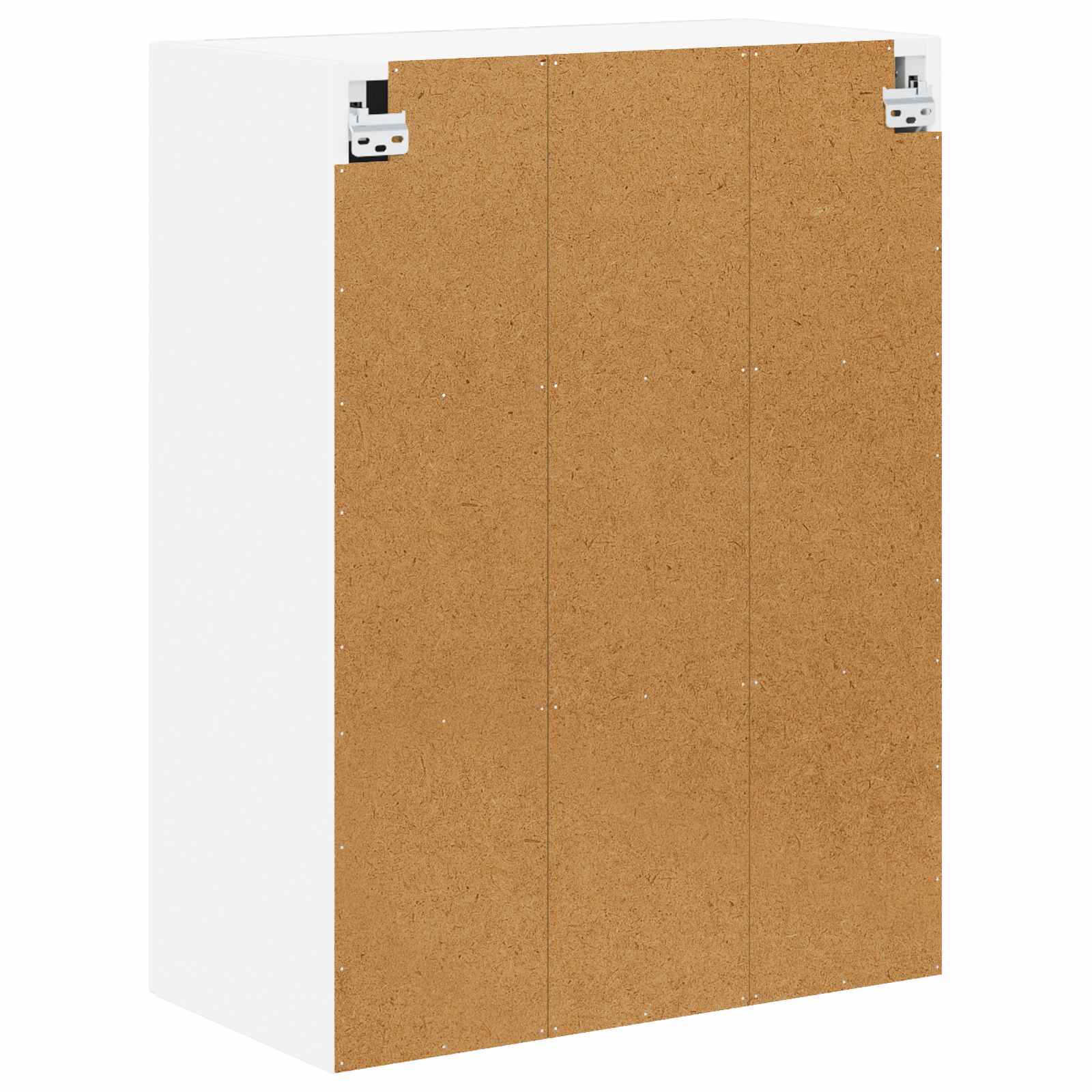 vidaXL Szafka szklana na ścianę LUCCA Biały 60 x 31 x 80 cm