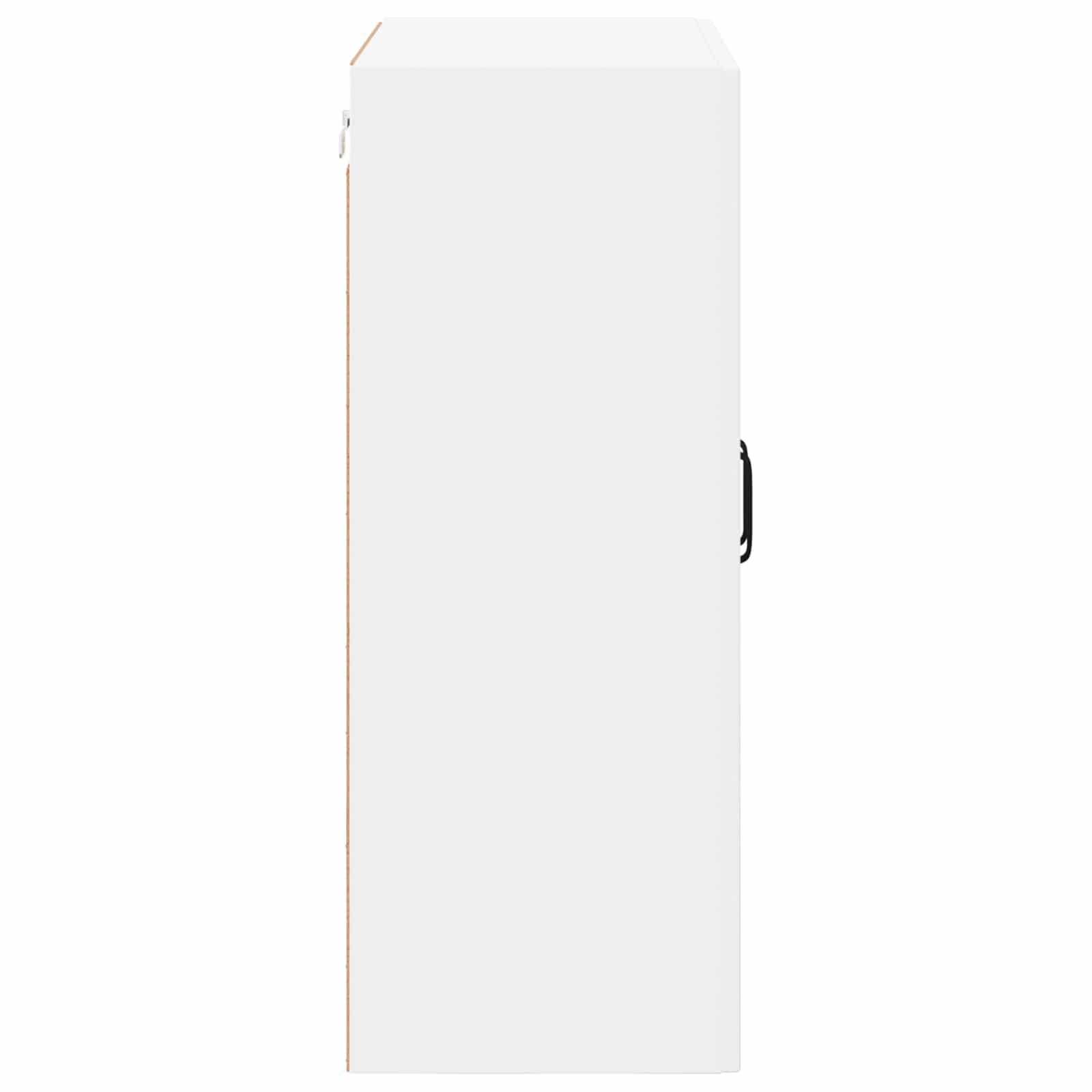 vidaXL Szafka szklana na ścianę LUCCA Biały 60 x 31 x 80 cm