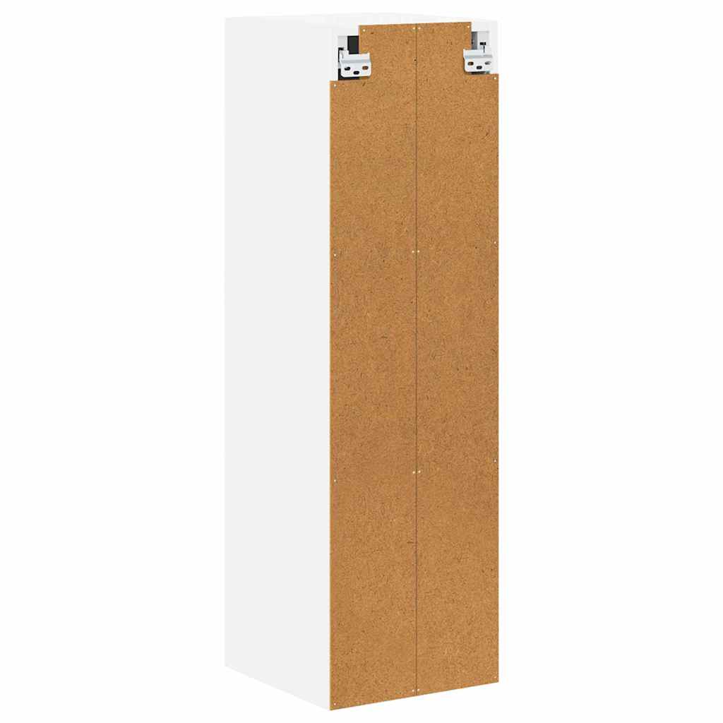 vidaXL Szafka ścienna LUCCA Biały 30 x 31 x 100 cm Drewno inżynieryjne