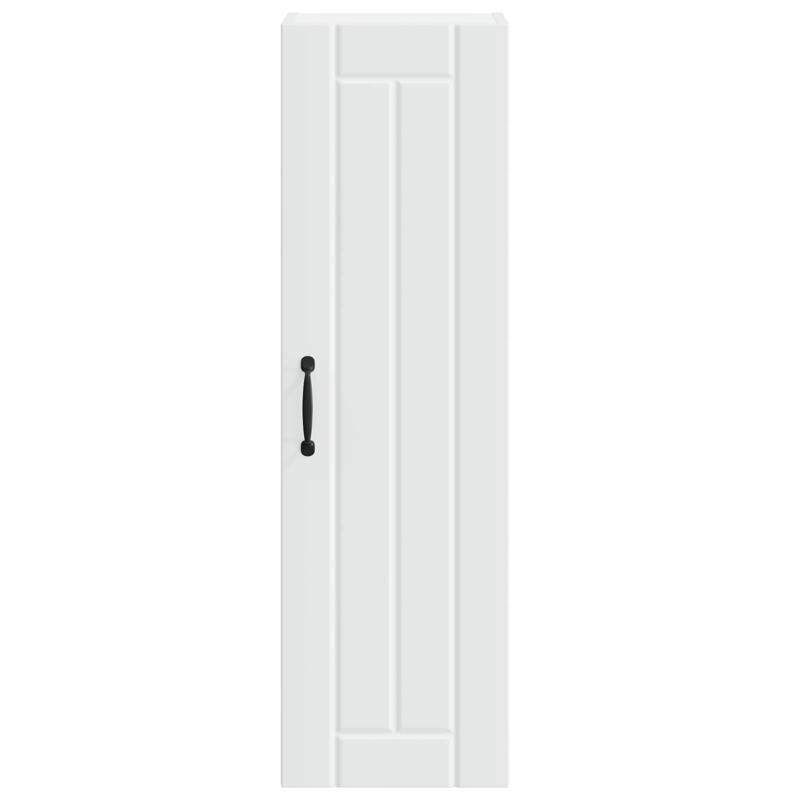 vidaXL Szafka ścienna LUCCA Biały 30 x 31 x 100 cm Drewno inżynieryjne
