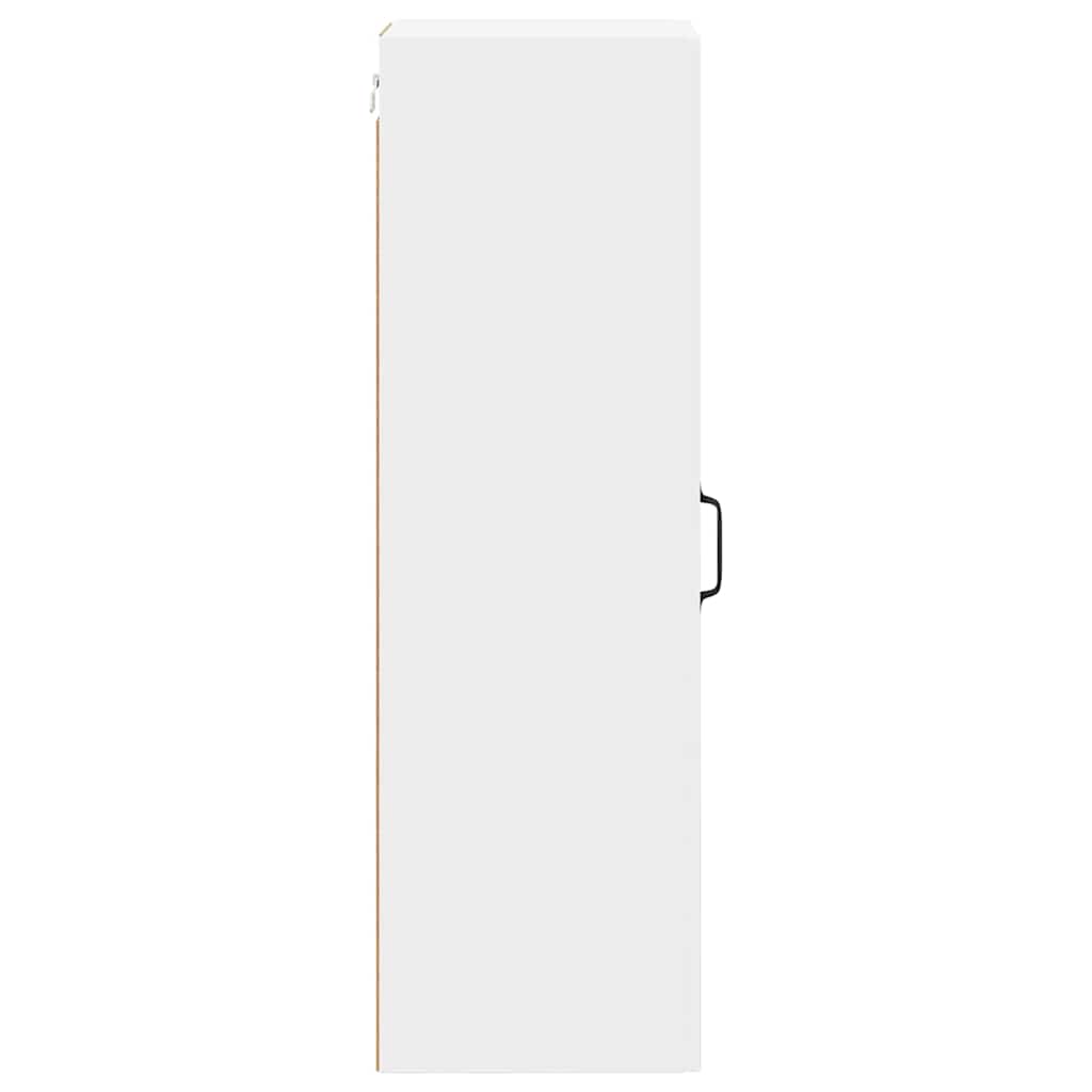vidaXL Szafka ścienna LUCCA Biały 30 x 31 x 100 cm Drewno inżynieryjne