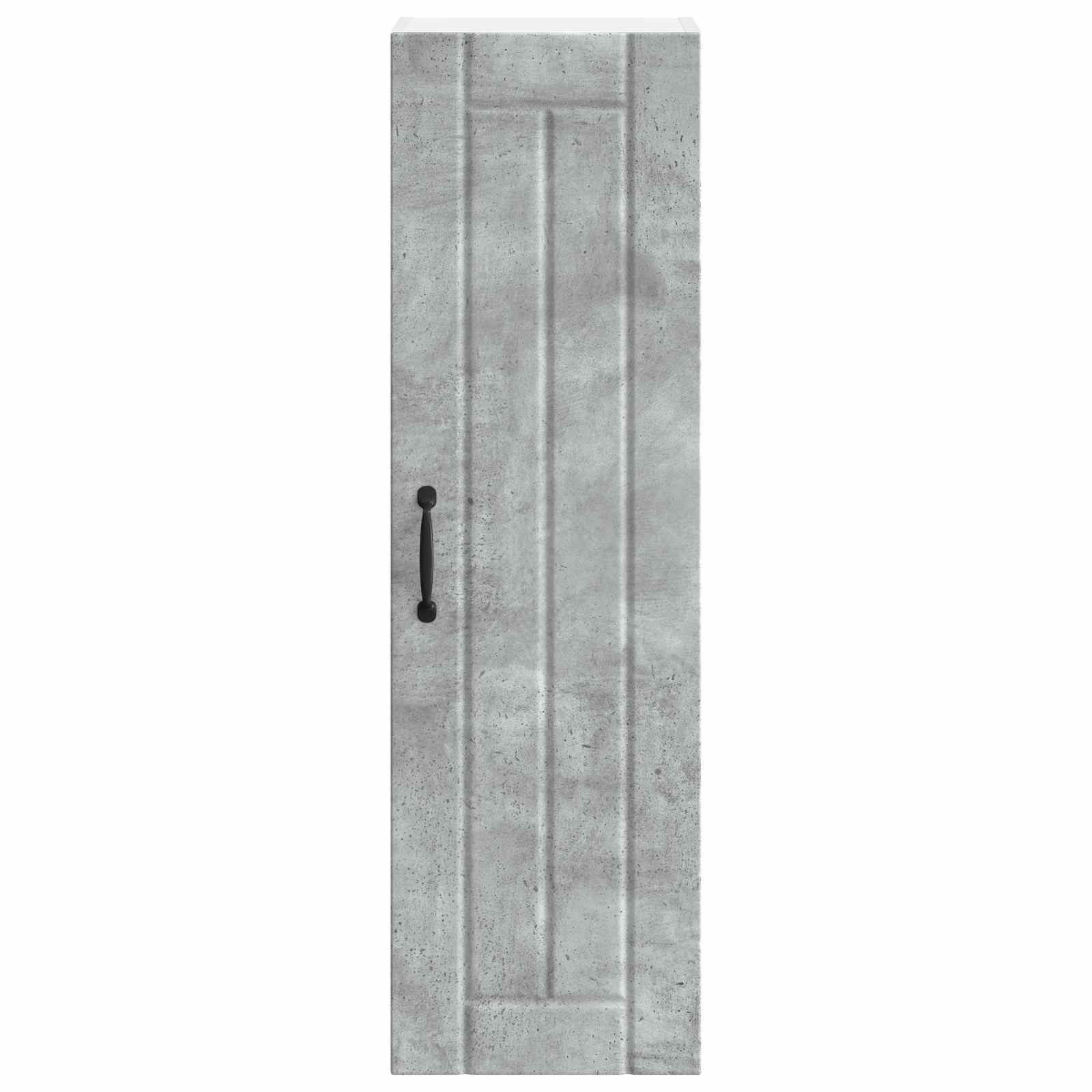 vidaXL Szafka ścienna LUCCA Betonowy szary 30 x 31 x 100 cm
