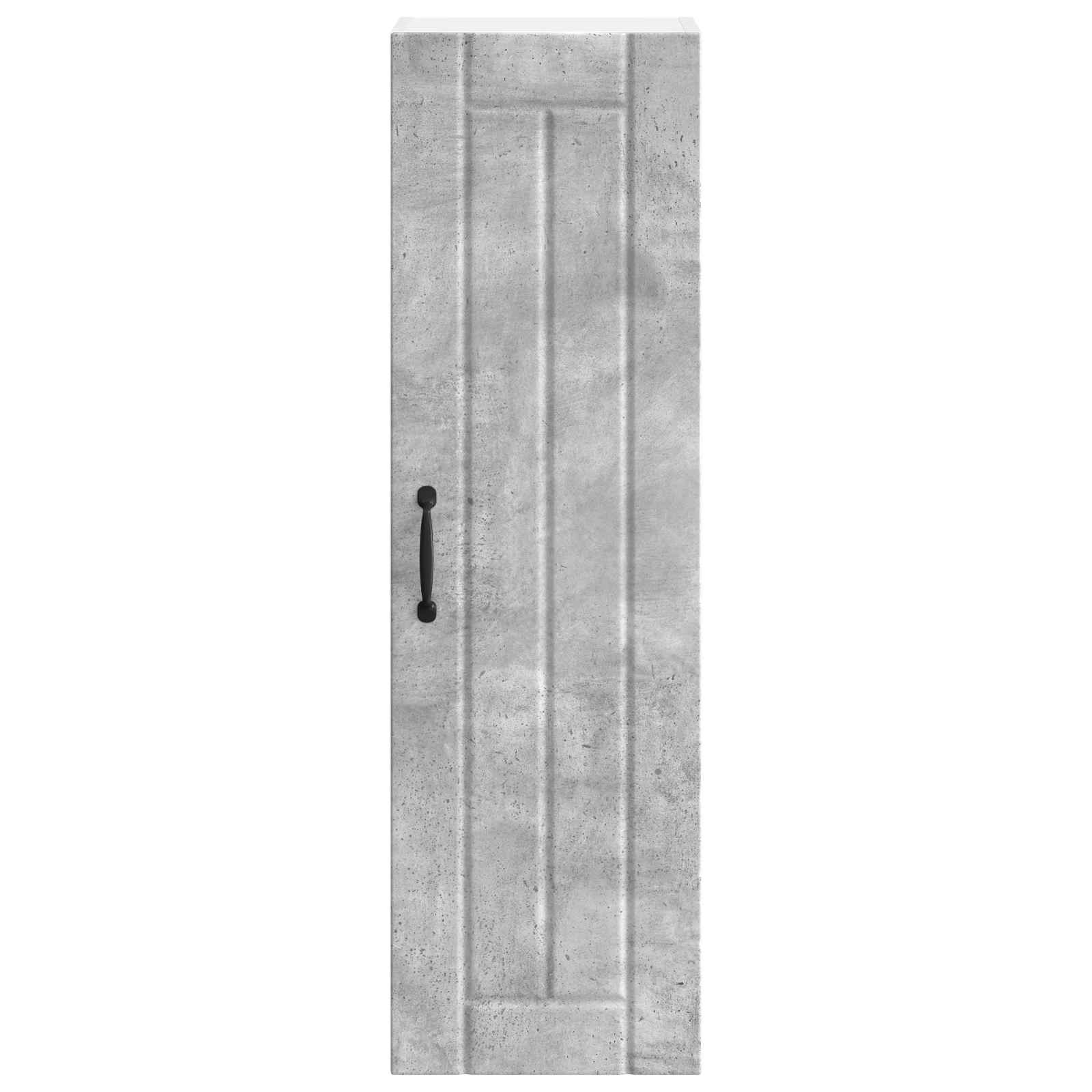 vidaXL Szafka ścienna LUCCA Betonowy szary 30 x 31 x 100 cm