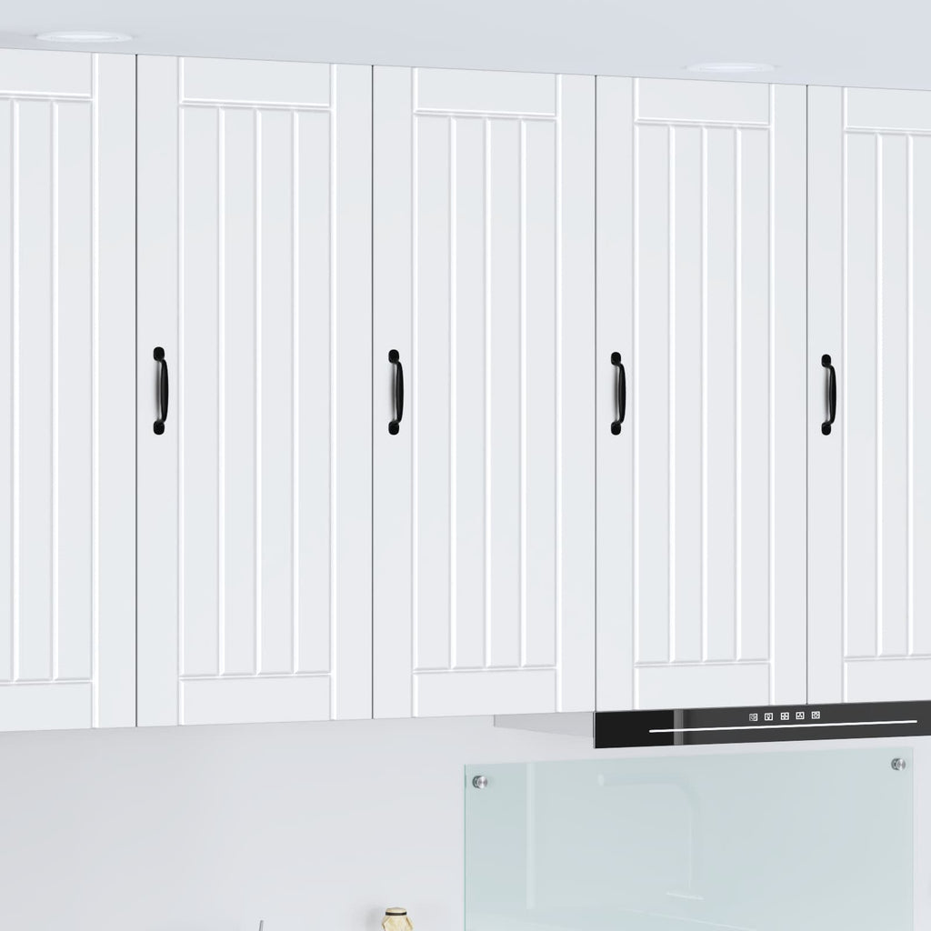 vidaXL Szafka ścienna LUCCA Biały 40 x 31 x 100 cm Drewno inżynieryjne