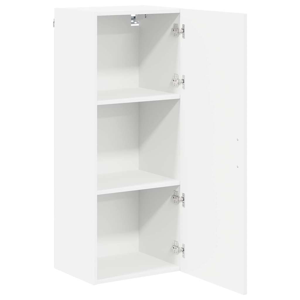 vidaXL Szafka ścienna LUCCA Biały 40 x 31 x 100 cm Drewno inżynieryjne
