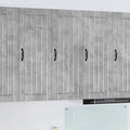 vidaXL Szafka ścienna LUCCA Betonowy szary 40 x 31 x 100 cm