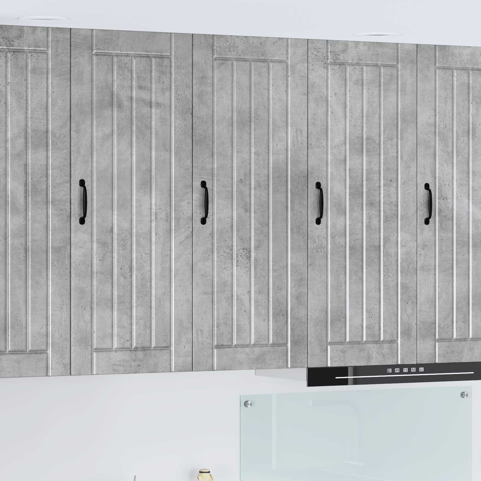 vidaXL Szafka ścienna LUCCA Betonowy szary 40 x 31 x 100 cm