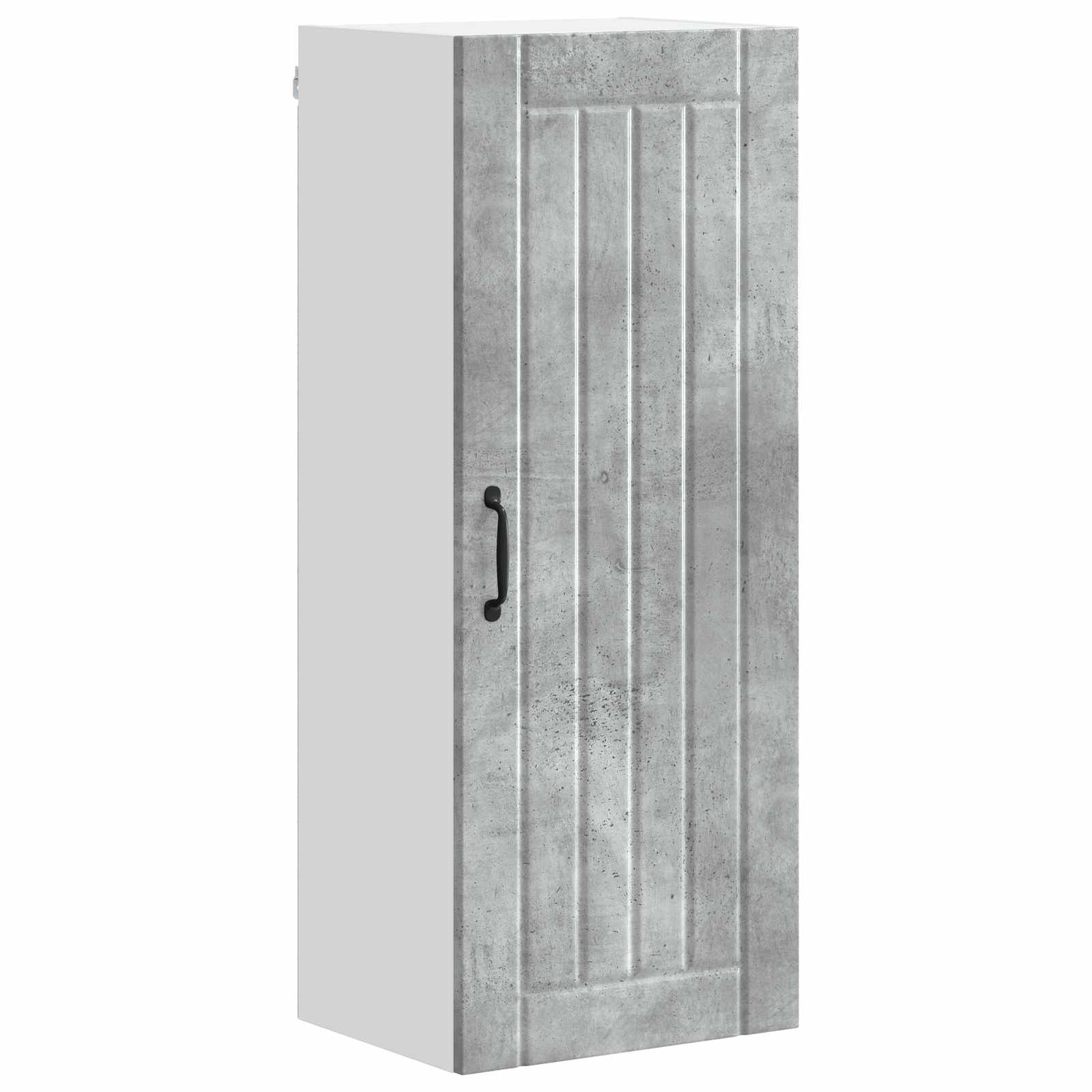 vidaXL Szafka ścienna LUCCA Betonowy szary 40 x 31 x 100 cm