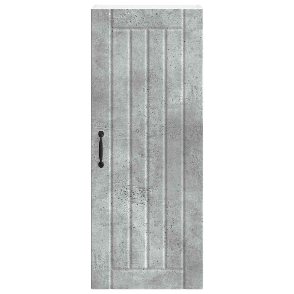 vidaXL Szafka ścienna LUCCA Betonowy szary 40 x 31 x 100 cm
