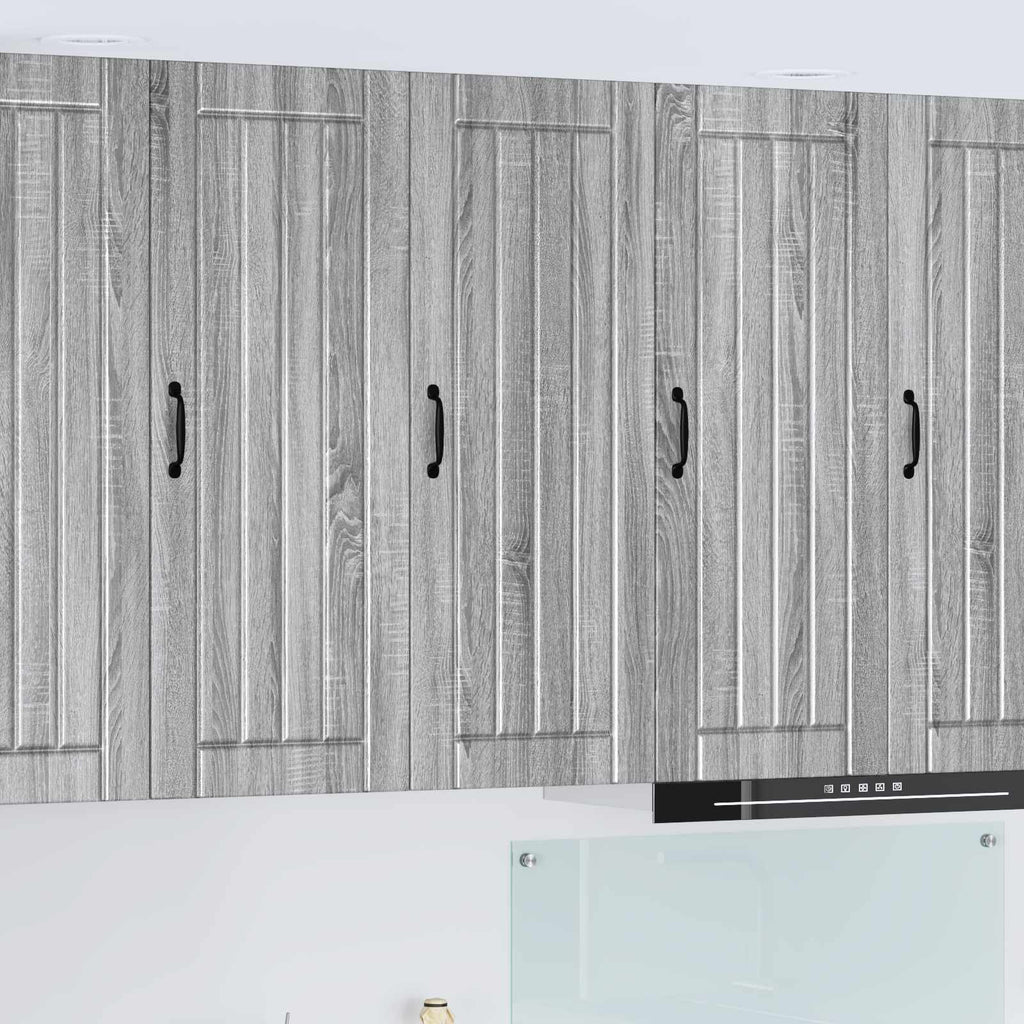 vidaXL Szafka ścienna LUCCA Szary Sonoma 40 x 31 x 100 cm