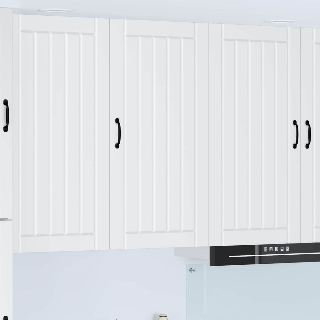 vidaXL Szafka ścienna LUCCA Biały 50 x 31 x 100 cm Drewno inżynieryjne