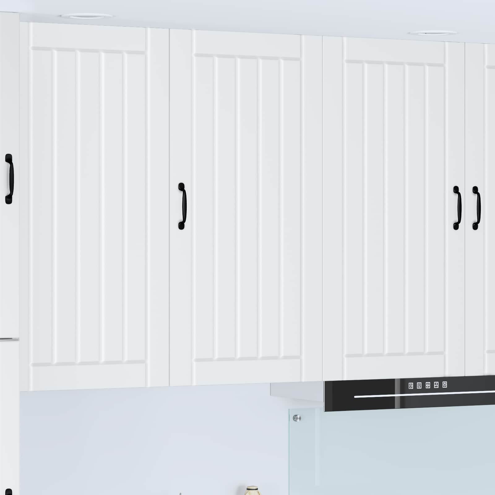 vidaXL Szafka ścienna LUCCA Biały 50 x 31 x 100 cm Drewno inżynieryjne