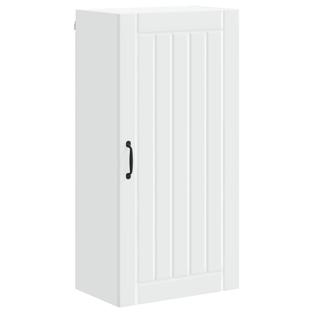 vidaXL Szafka ścienna LUCCA Biały 50 x 31 x 100 cm Drewno inżynieryjne