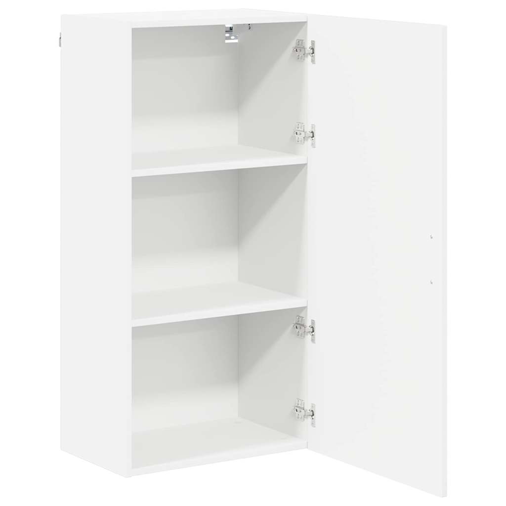 vidaXL Szafka ścienna LUCCA Biały 50 x 31 x 100 cm Drewno inżynieryjne