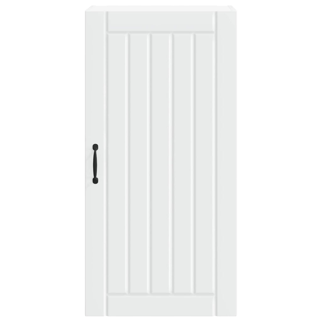 vidaXL Szafka ścienna LUCCA Biały 50 x 31 x 100 cm Drewno inżynieryjne