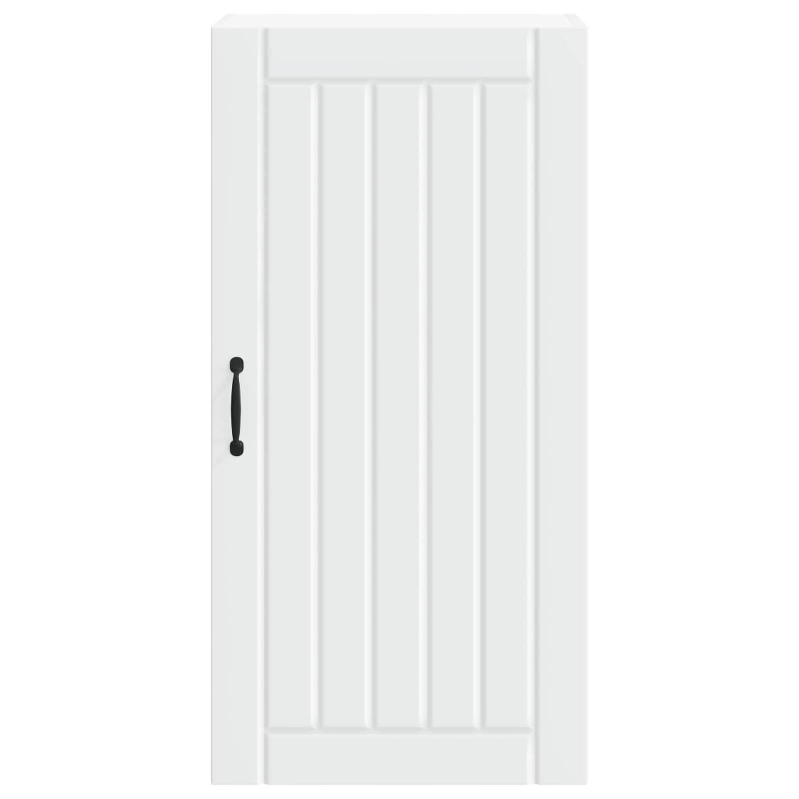vidaXL Szafka ścienna LUCCA Biały 50 x 31 x 100 cm Drewno inżynieryjne