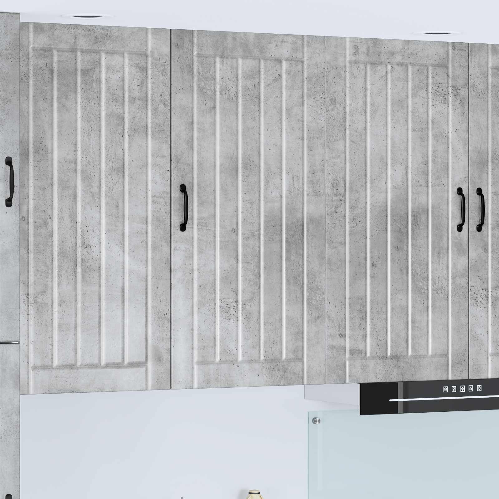 vidaXL Szafka ścienna LUCCA Betonowy szary 50 x 31 x 100 cm