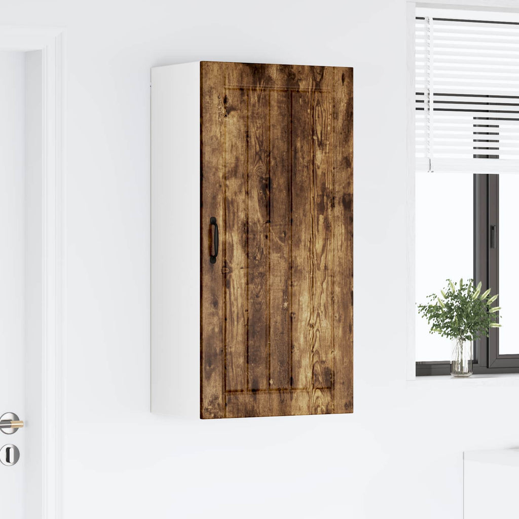vidaXL Szafka ścienna LUCCA Dąb wędzony 50 x 31 x 100 cm