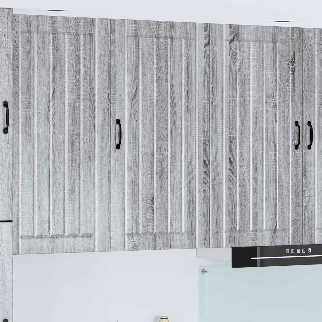 vidaXL Szafka ścienna LUCCA Szary Sonoma 50 x 31 x 100 cm