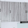vidaXL Szafka ścienna LUCCA Szary Sonoma 50 x 31 x 100 cm