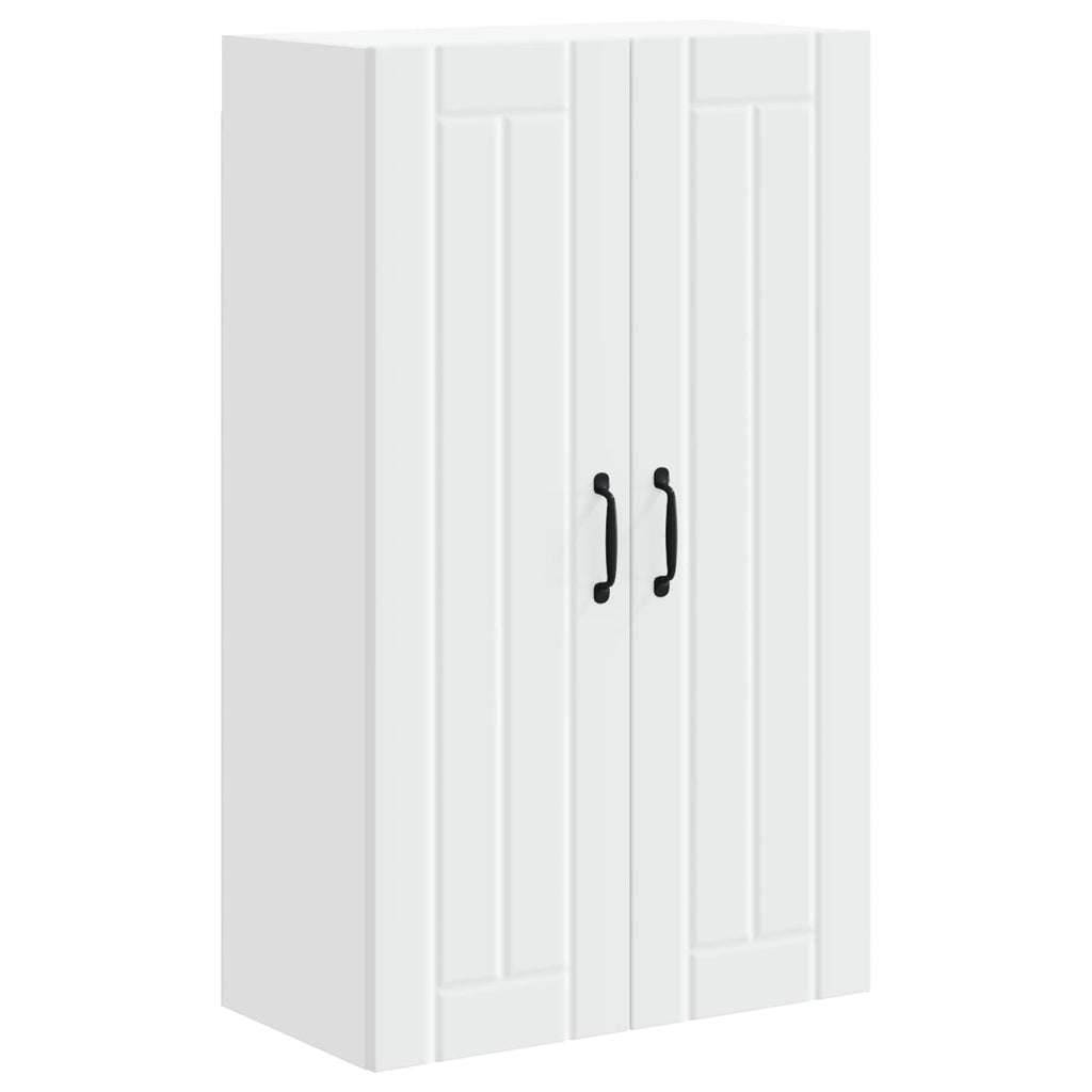 vidaXL Szafka ścienna LUCCA Biały 60 x 31 x 100 cm Drewno inżynieryjne