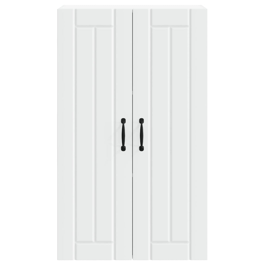 vidaXL Szafka ścienna LUCCA Biały 60 x 31 x 100 cm Drewno inżynieryjne