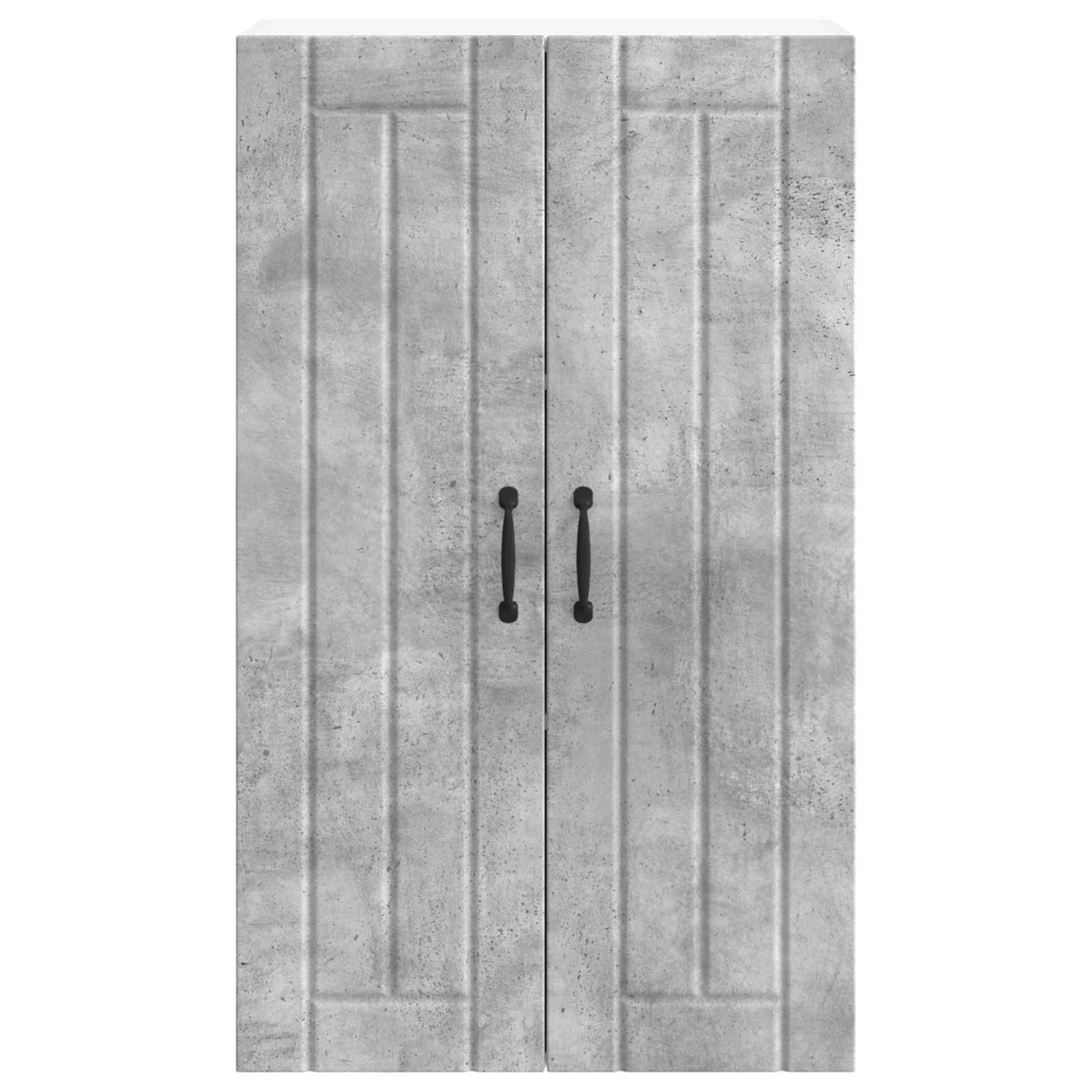 vidaXL Szafka ścienna LUCCA Betonowy szary 60 x 31 x 100 cm