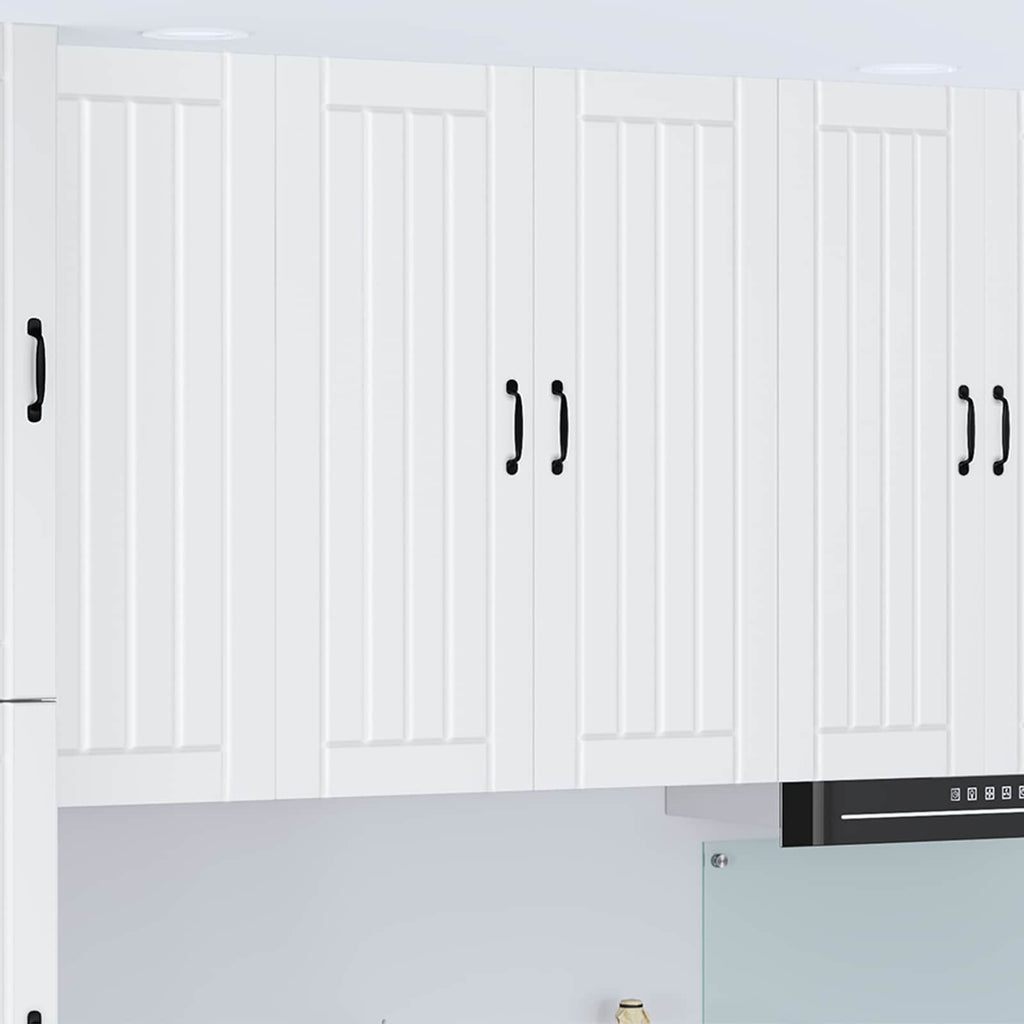vidaXL Szafka ścienna LUCCA Biały 80 x 31 x 100 cm Drewno inżynieryjne