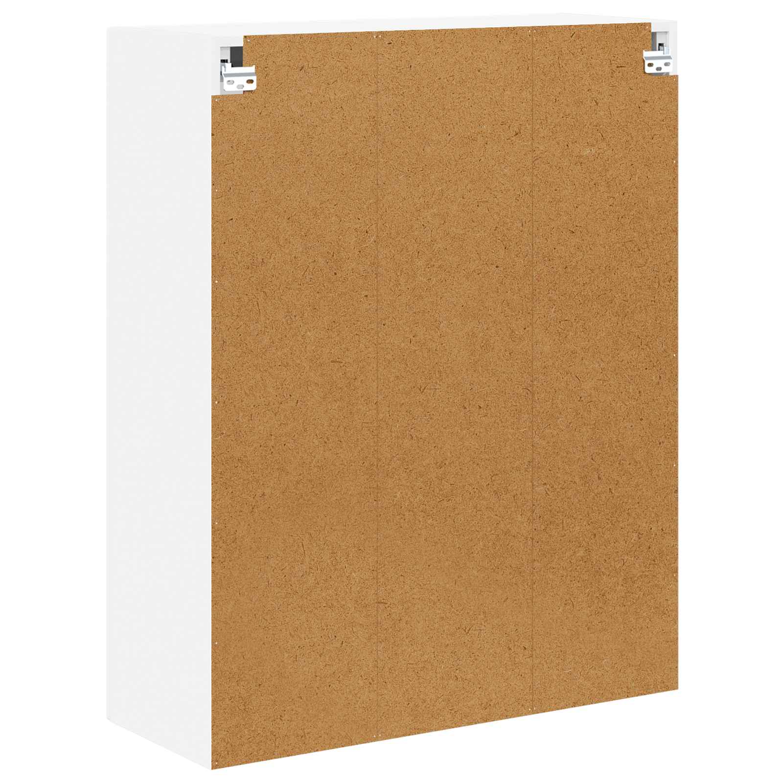 vidaXL Szafka szklana na ścianę LUCCA Biały 80 x 31 x 100 cm