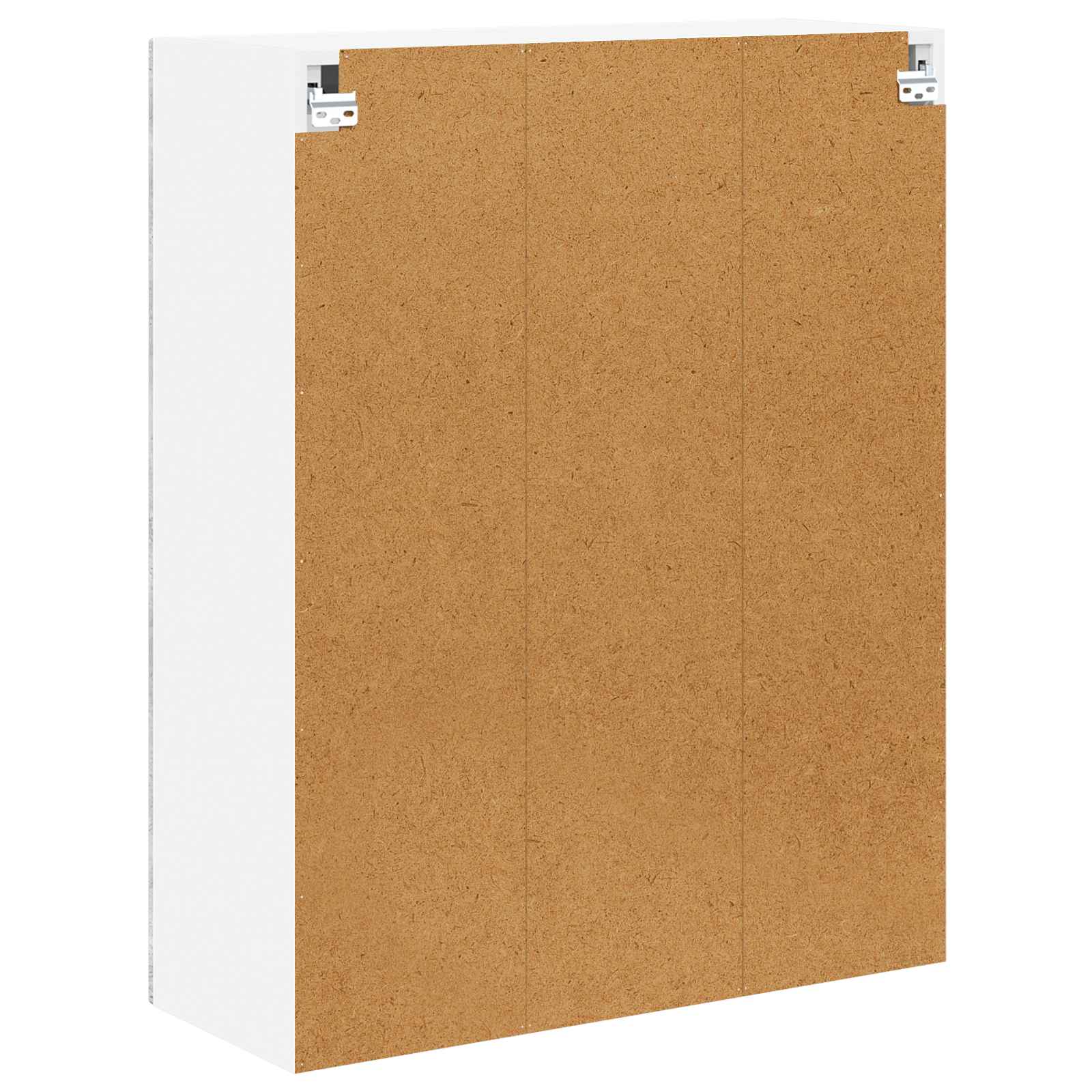 vidaXL Szafka szklana na ścianę LUCCA Betonowy szary 80 x 31 x 100 cm