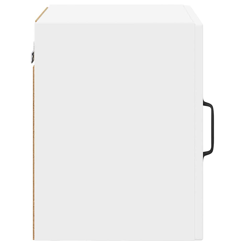 vidaXL Szafka szklana na ścianę PORTO 2 pcs Biały 40 x 31 x 40 cm