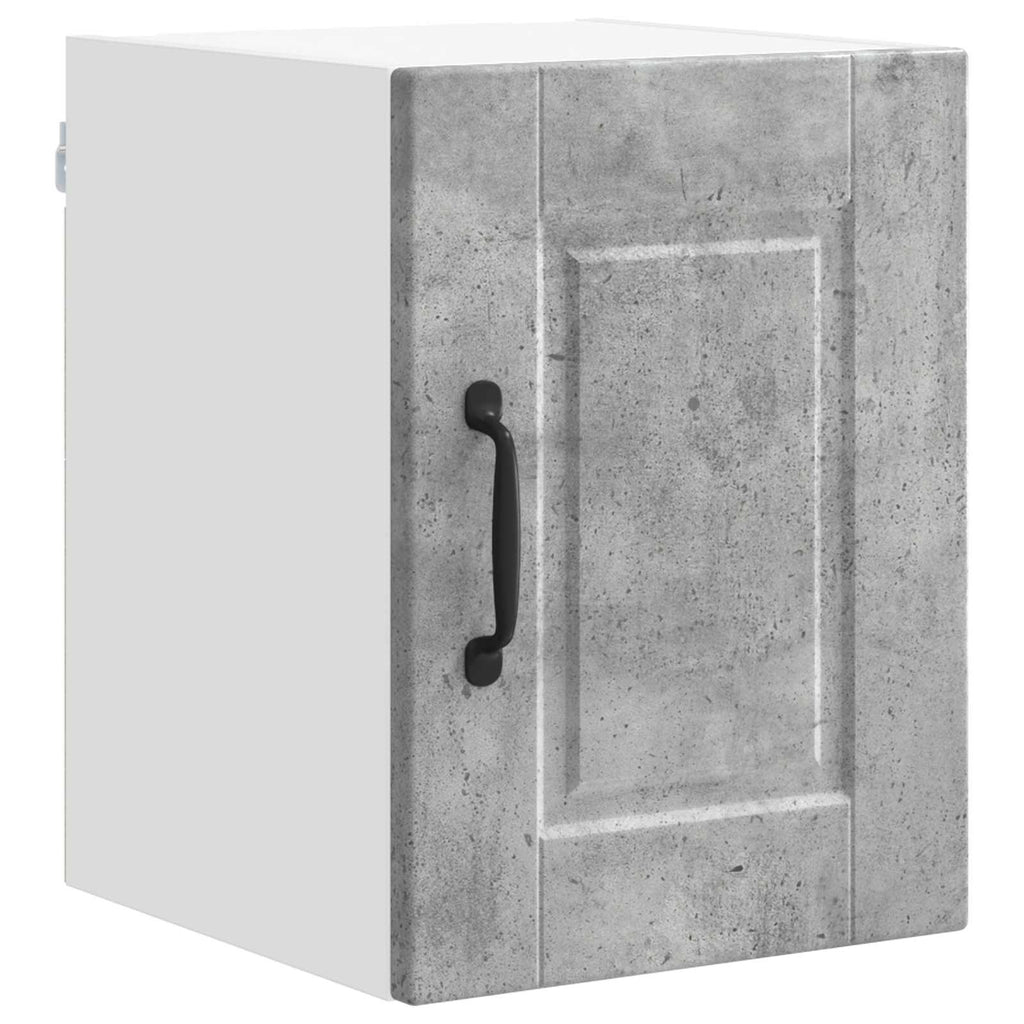 vidaXL Szafka ścienna PORTO 2 pcs Betonowy szary 30 x 31 x 40 cm